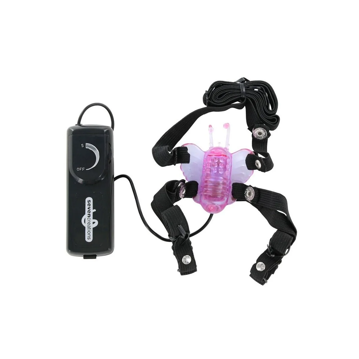 Schmetterlingsstimulator mit Vibration von Seven Creations kaufen | Fesselliebe