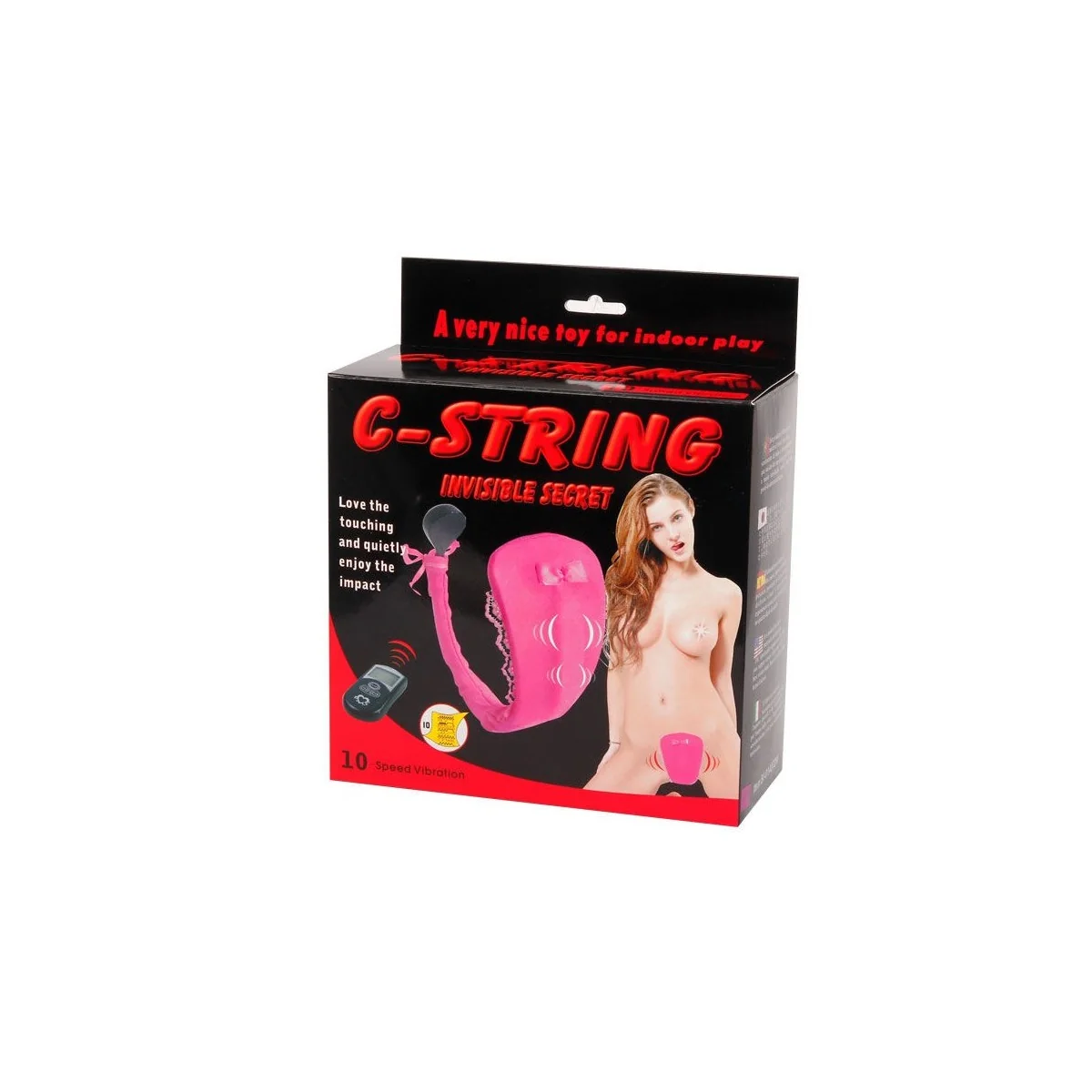 Tanga mit Vibrator mit Flieder mit Fernbedienung von Baile Stimulating kaufen | Fesselliebe