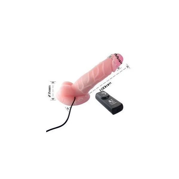Realistischer Penisrotator Cibersking Loveclone von Baile Vibrators kaufen | Fesselliebe