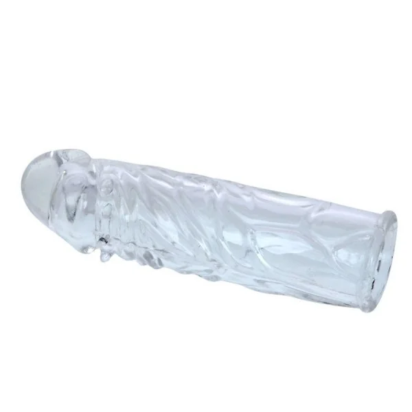 Transparente Silikonpenishülle 13 cm von Baile For Him kaufen | Fesselliebe