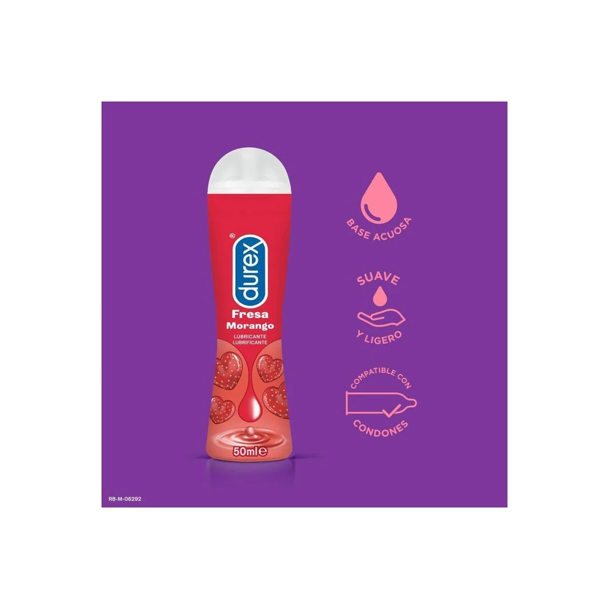 Erdbeere Spielen 50 ml von Durex Lubes kaufen | Fesselliebe