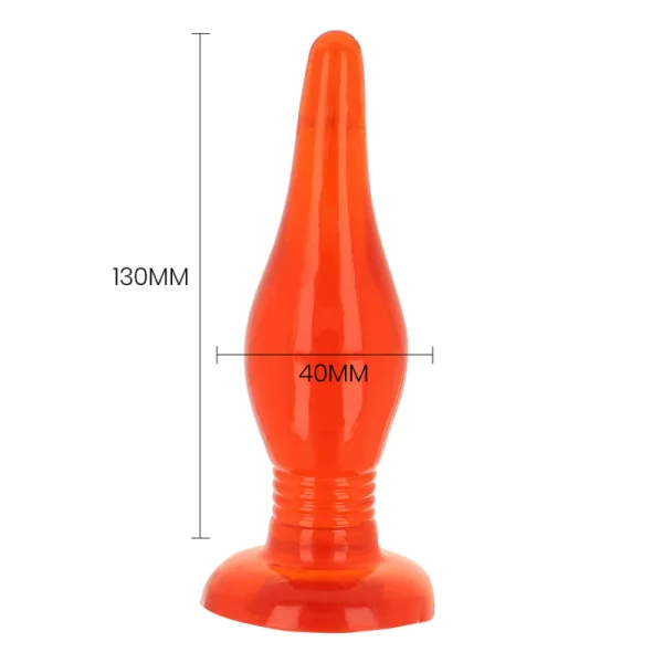 Roter Soft Touch Analstecker 14.2 cm von Baile Anal kaufen | Fesselliebe