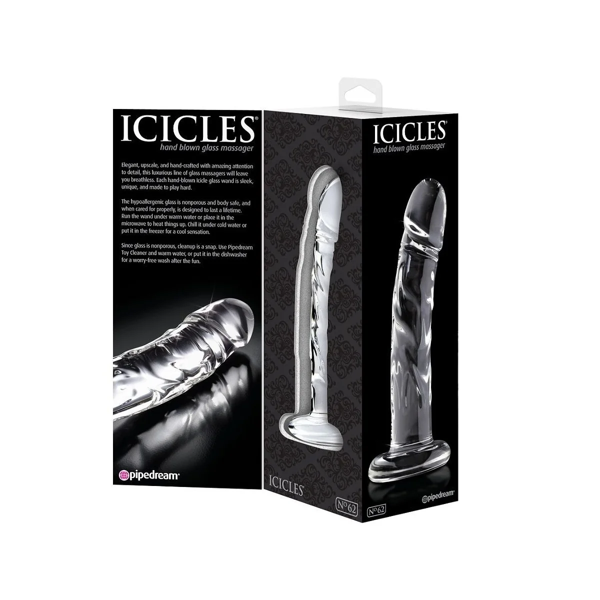 N. 62 Glasmassager von Icicles kaufen | Fesselliebe