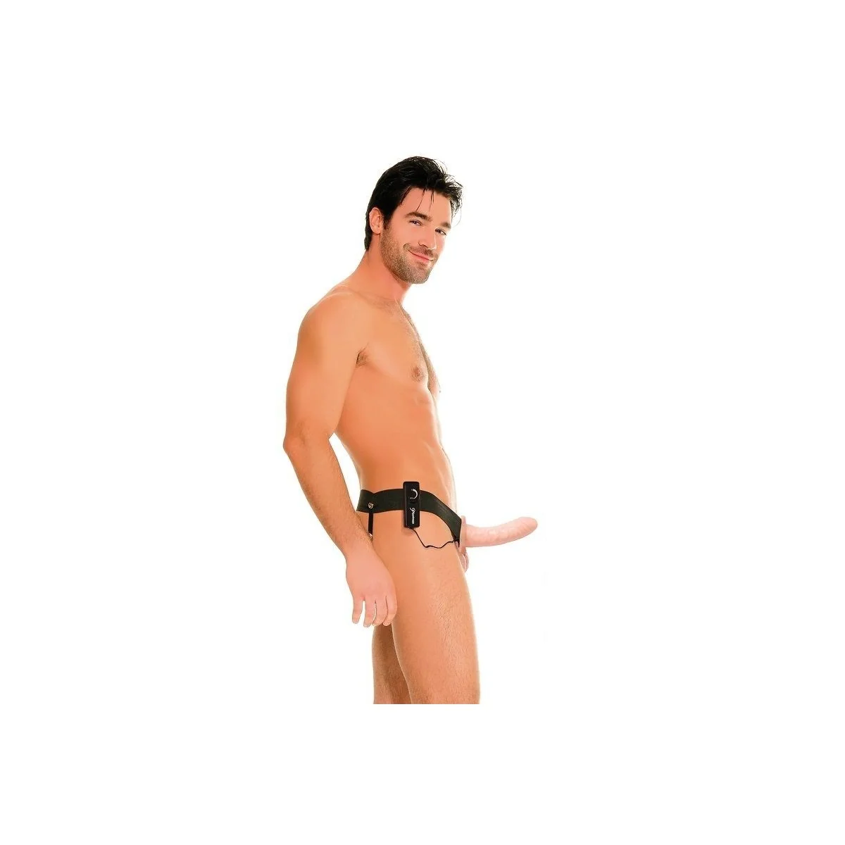 Hohlvibrator-Gurt für Sie und Ihn, Natürlich, 14 cm von Fetish Fantasy Series kaufen | Fesselliebe