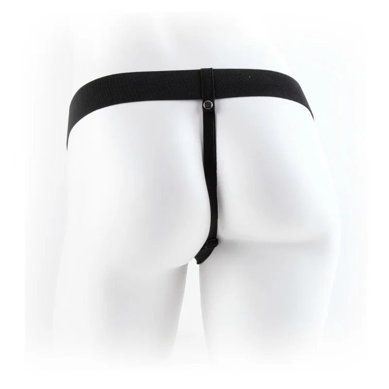 9 Hohl Strap-On mit Hoden 22,9 cm Fleisch von Fetish Fantasy Series kaufen | Fesselliebe