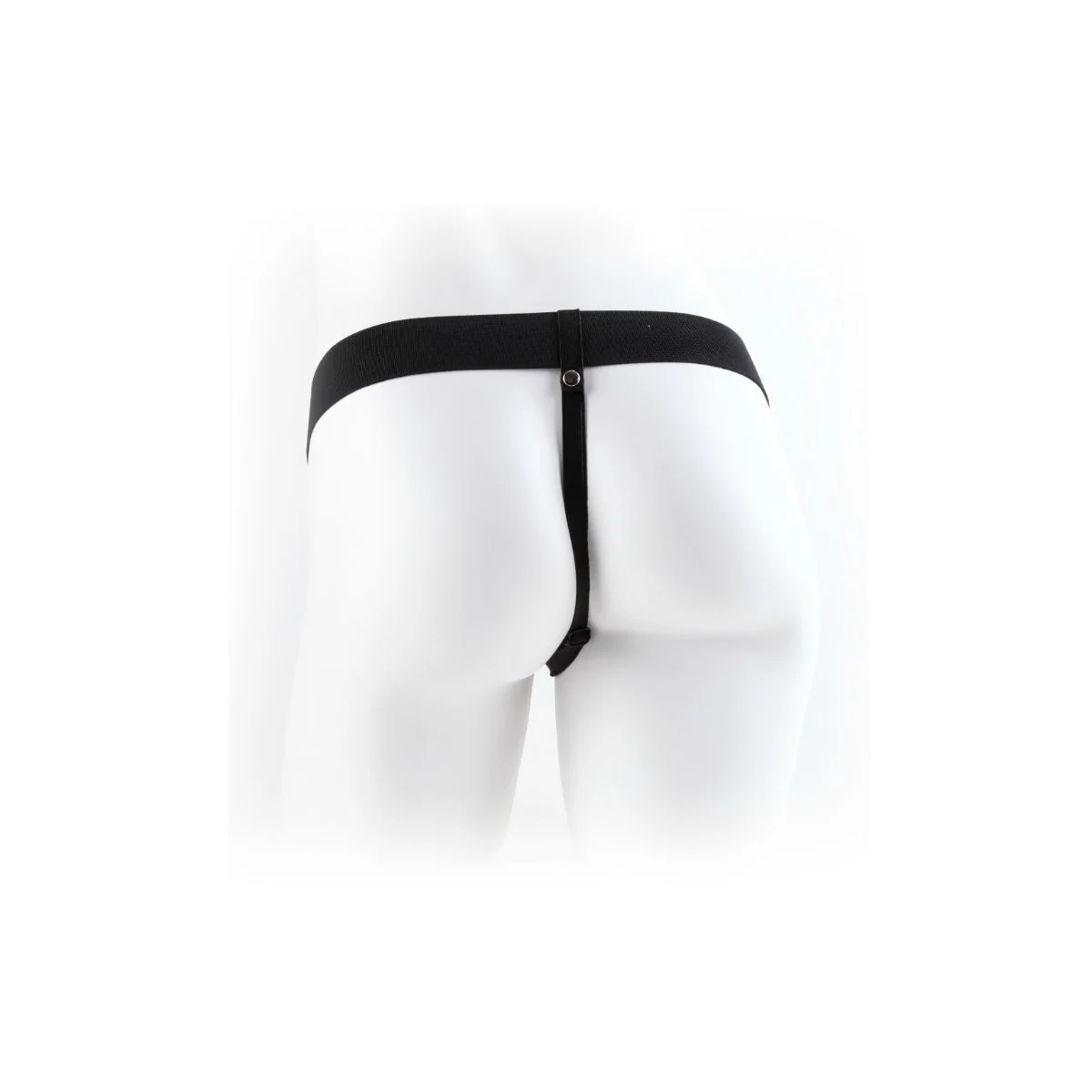 9 Hohl Strap-On mit Hoden 22,9 cm Braun von Fetish Fantasy Series kaufen | Fesselliebe