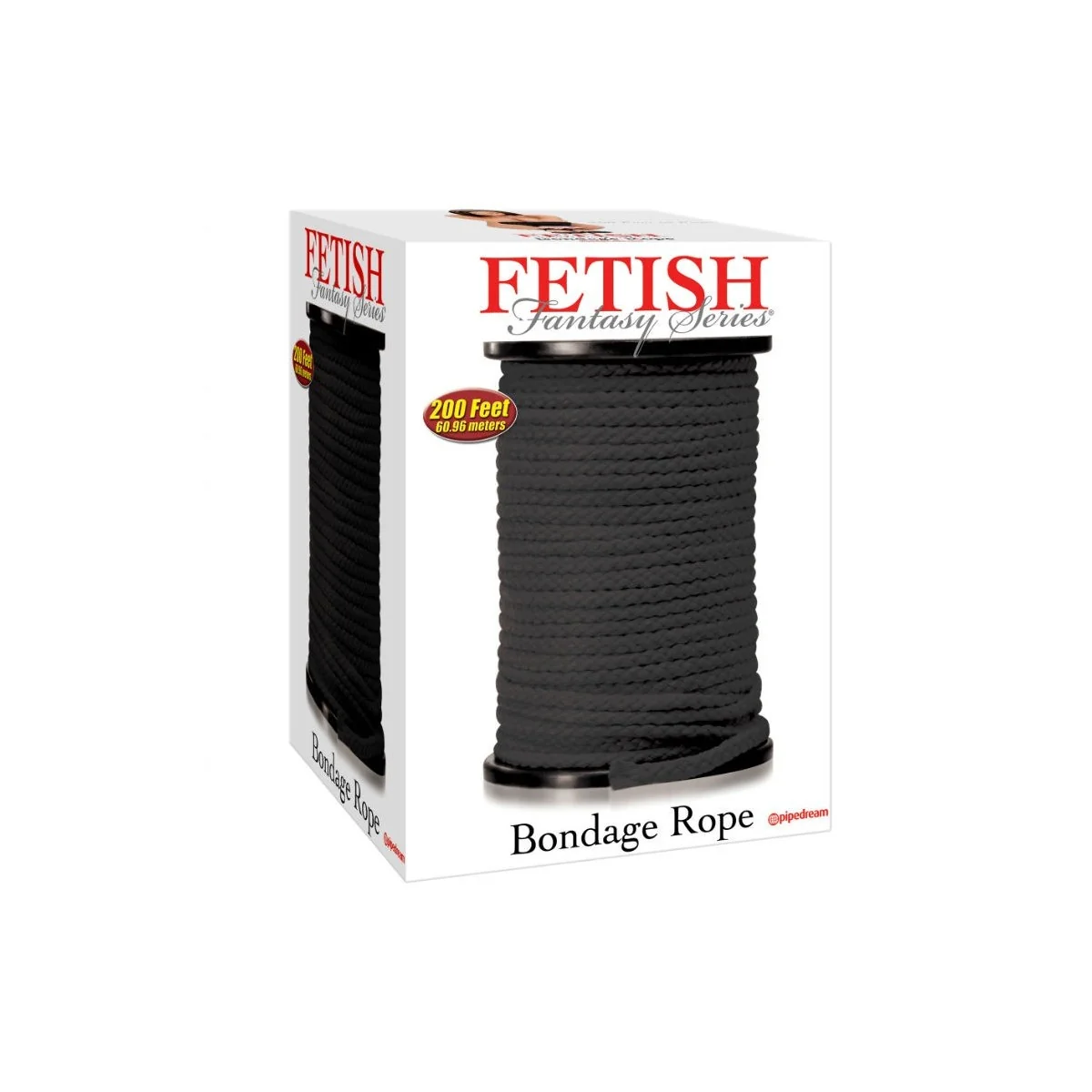 Bondageseil Schwarz 60,96 Meter von Fetish Fantasy Series kaufen | Fesselliebe