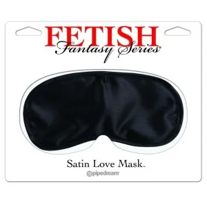 Satin Love Maske Schwarz von Fetish Fantasy Series kaufen | Fesselliebe
