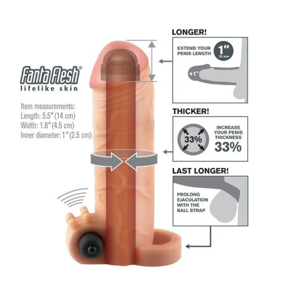 Vibrating Real Feel 1 Extension von Fantasy X-Tensions kaufen | Fesselliebe