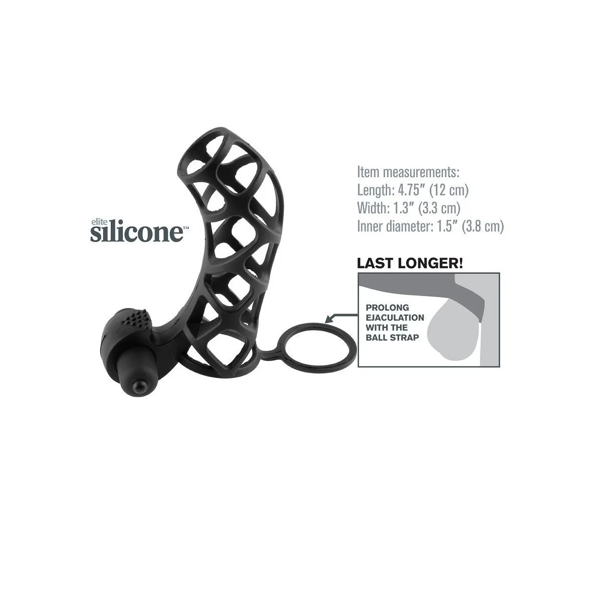 Extremer Silikon-Stromkäfig von Fantasy X-Tensions kaufen | Fesselliebe