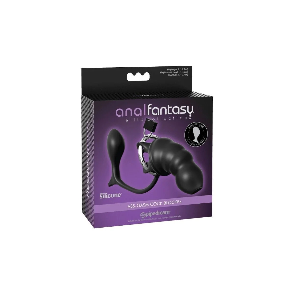 Ass-Gasm Cock Blocker von Anal Fantasy Elite Collection kaufen | Fesselliebe