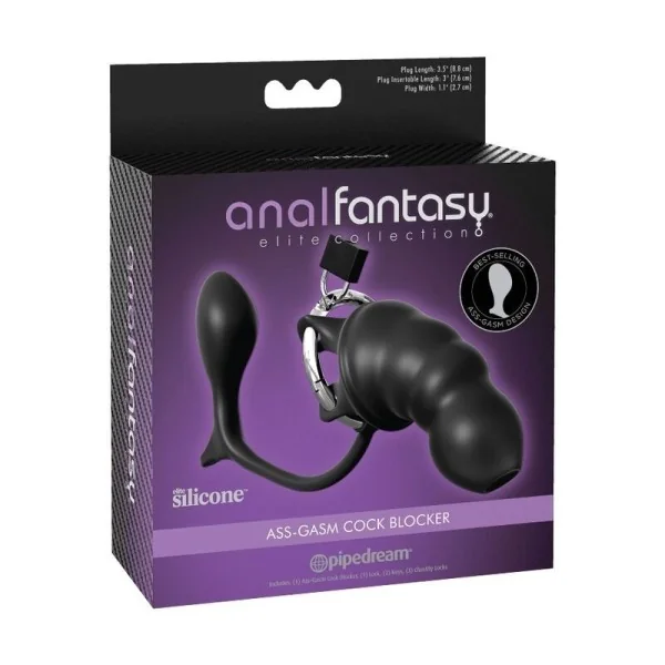 Ass-Gasm Cock Blocker von Anal Fantasy Elite Collection kaufen | Fesselliebe