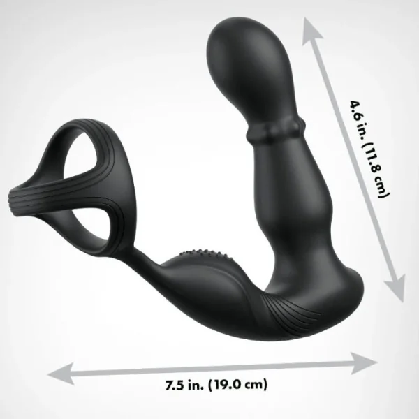VIBRIERENDER ANALRING UND MASSAGER MIT FERNBEDIENUNG VON ANAL FANTASY ELITE COLLECTION