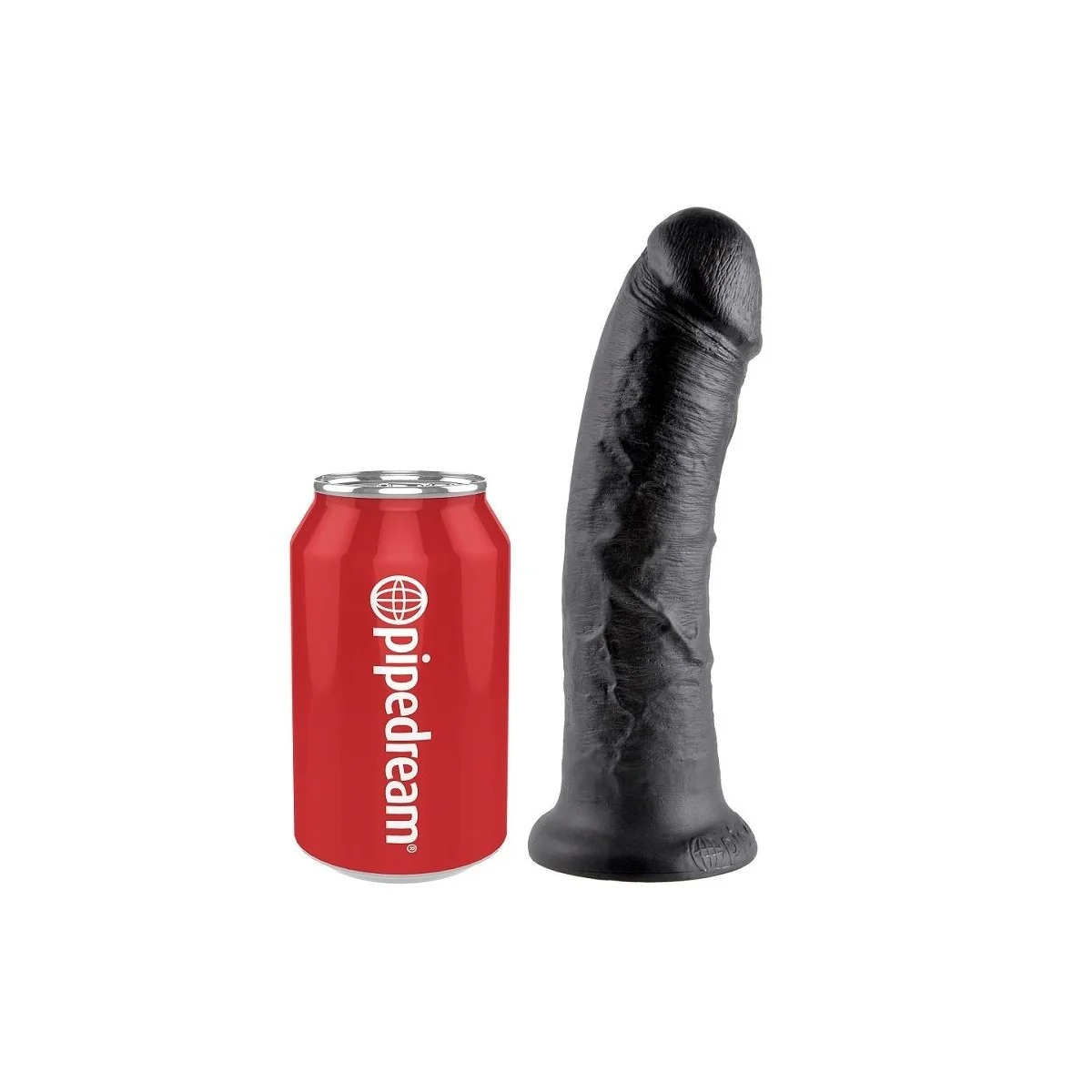 8 Dildo Schwarz 20.3 cm von King Cock kaufen | Fesselliebe