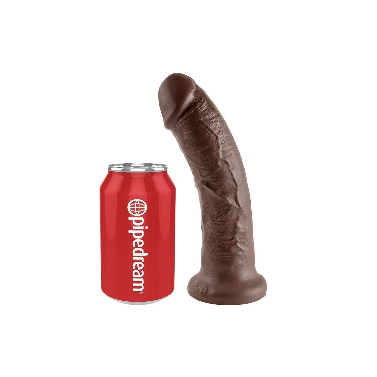 8 Hahn Braun 20.3 cm von King Cock kaufen | Fesselliebe