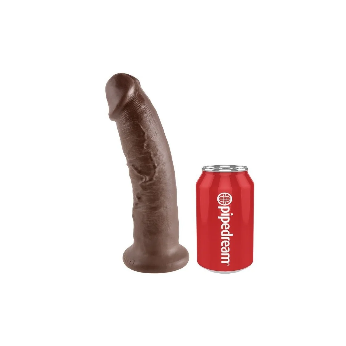 9 Hahn Braun 22.9 cm von King Cock kaufen | Fesselliebe