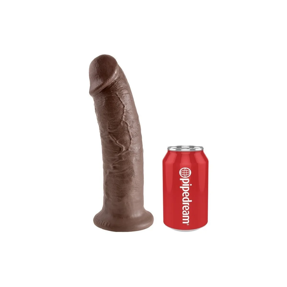 10 Dildo Braun 25.4 cm von King Cock kaufen | Fesselliebe