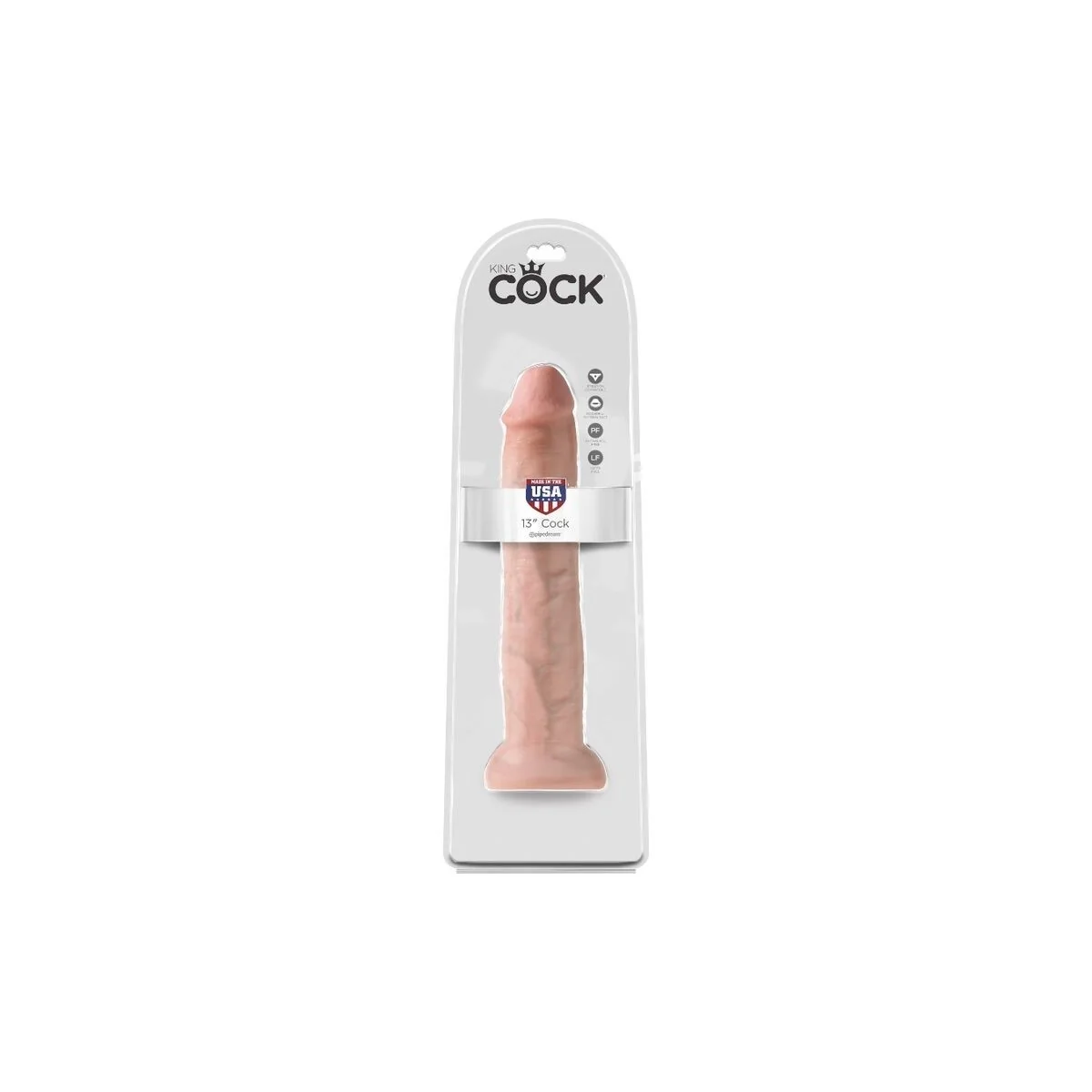 Realistischer Dildo 33 cm von King Cock kaufen | Fesselliebe
