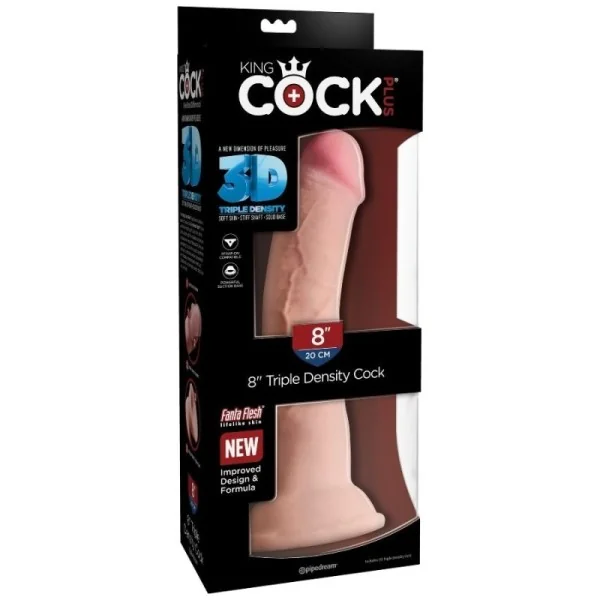 Dreifachdensittshahn 21.6 cm von King Cock Plus kaufen | Fesselliebe
