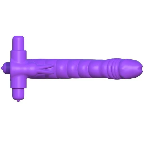 Silikon Doppelvibratorkaninchen von Fantasy C-Ringz kaufen | Fesselliebe