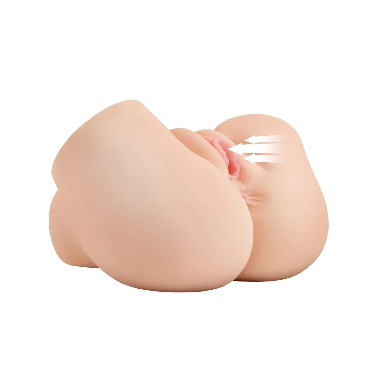 BACK THAT ASS UP REALISTISCHER VIBRIERENDER VAGINA- UND ANUS-MASTURBATOR VON PDX ELITE