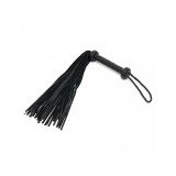 Geflochtene Lederpeitsche, Schwarz von Bondage Play | Fesselliebe.de