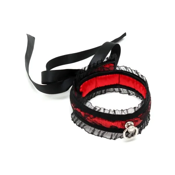 Halsband In Satinoptik von Bondage Play | Fesselliebe.de