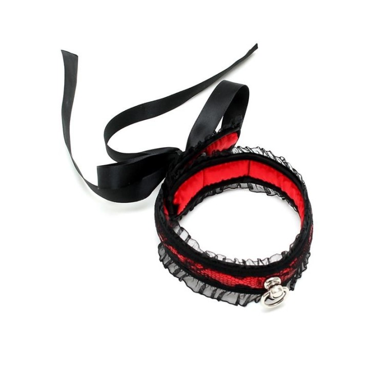 Halsband In Satinoptik von Bondage Play | Fesselliebe.de