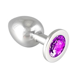 Plug Metall Lila 9,7 cm von Bondage Play | Fesselliebe.de