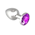 Butt Plug Xs mit Kristall 5,7 cm von Bondage Play