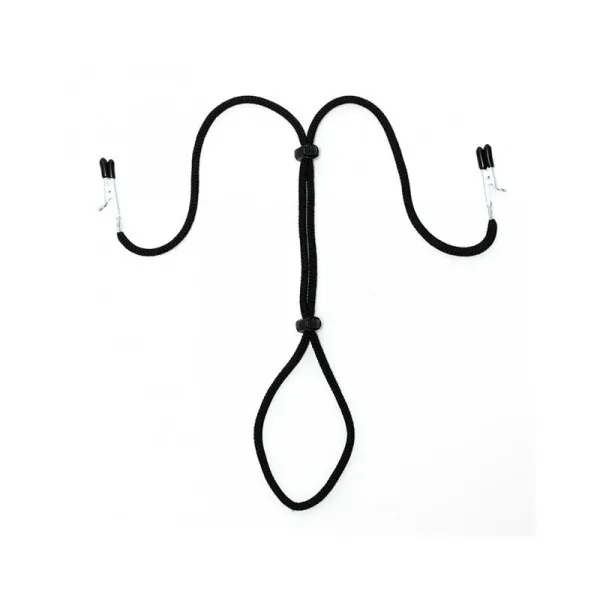 Nippelklemmen mit Penisschnur von Bondage Play | Fesselliebe.de