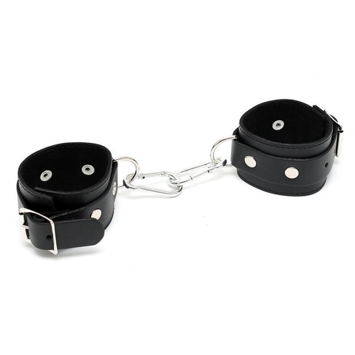 Lederfesseln, Verstellbar von Bondage Play | Fesselliebe.de