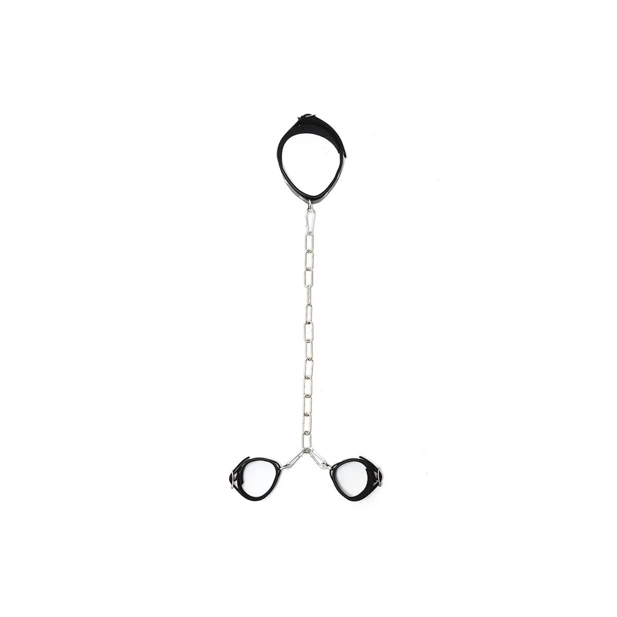 Halsband mit Fesseln, Verstellbar von Bondage Play | Fesselliebe.de