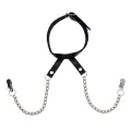 Nippelklemmen mit Halsband von Bondage Play