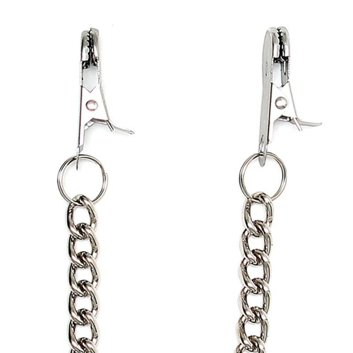 Nippelklemmen mit Kette von Bondage Play | Fesselliebe.de
