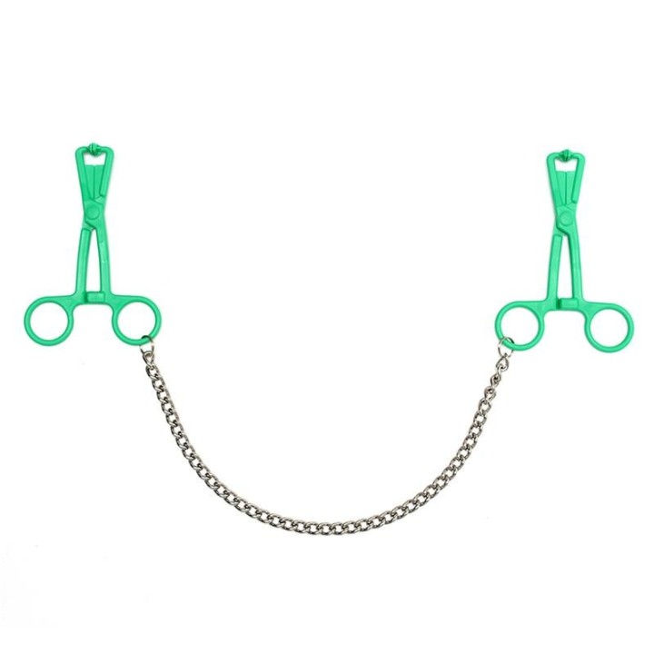 Nippelklemmen mit Kette von Bondage Play | Fesselliebe.de