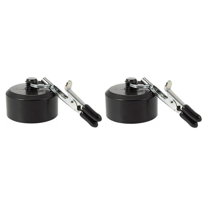 Nippelklemmen mit Gewichten 100 G von Bondage Play | Fesselliebe.de
