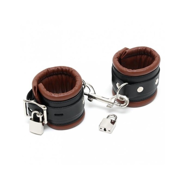 Handschellen Lux 7 cm mit Vorhängeschlössern von Bondage Play | Fesselliebe.de