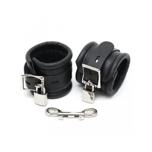 Handschellen Lux 7 cm mit Vorhängeschlössern von Bondage Play