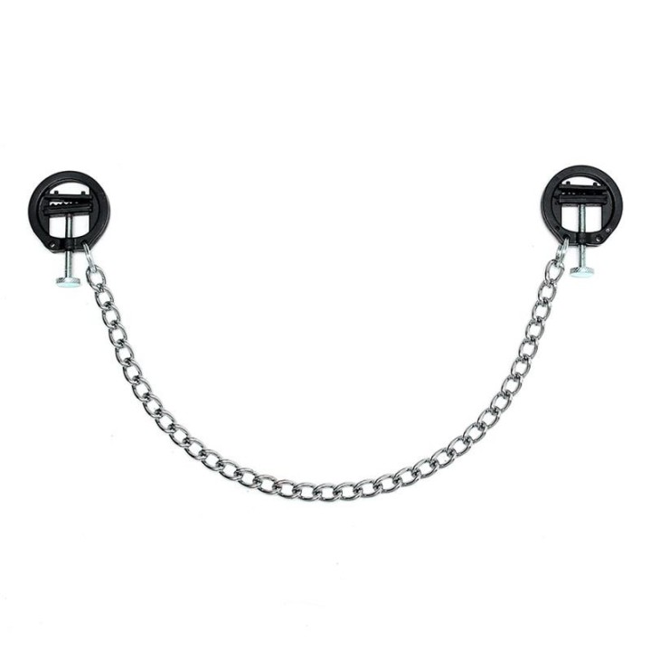 Nippelklemmen aus Metall, Verstellbar von Bondage Play | Fesselliebe.de