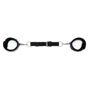 Fussfesseln mit Spreizgurt Verstellbar Lila von Bondage Play