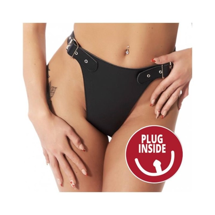 Verstellbares Geschirr mit Analplug von Bondage Play | Fesselliebe.de