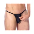 Leder-G-String Verstellbar Einheitsgrösse von Bondage Play
