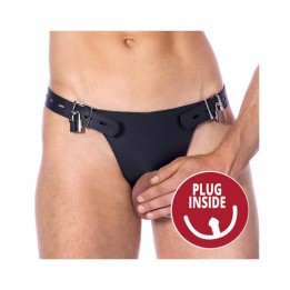 Keuschheitsgürtel mit Plug Im Inneren von Bondage Play | Fesselliebe.de