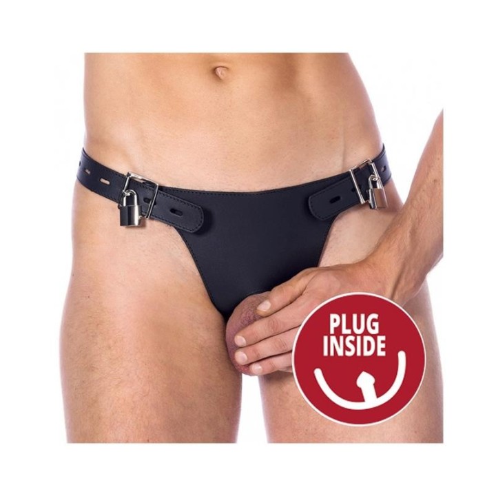 Keuschheitsgürtel mit Plug Im Inneren von Bondage Play | Fesselliebe.de