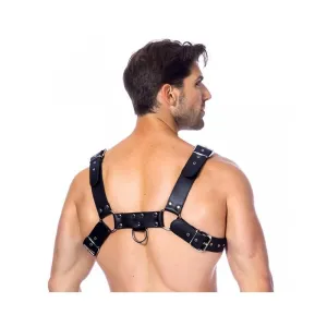 Leder-Kreisharnisch von Bondage Play