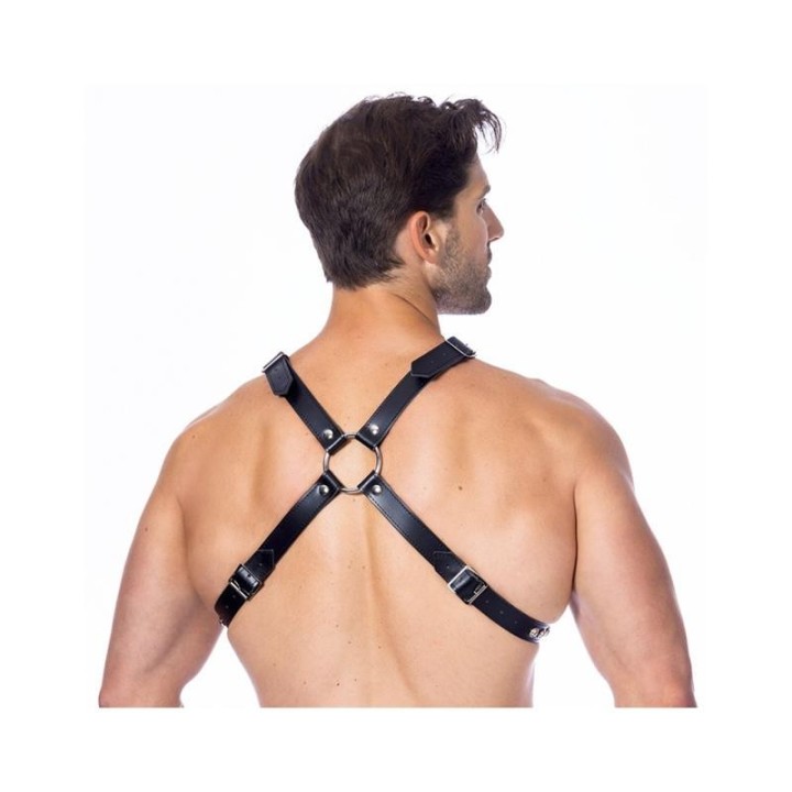 Verstellbarer Leder-Kreisharnisch von Bondage Play | Fesselliebe.de