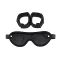 Handschellen mit Maske Verstellbar Schwarz von Bondage Play