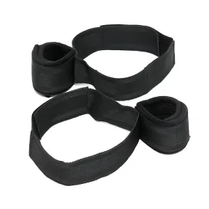 Handgelenk- bis Oberschenkelmanschetten-Set Verstellbar von Bondage Play