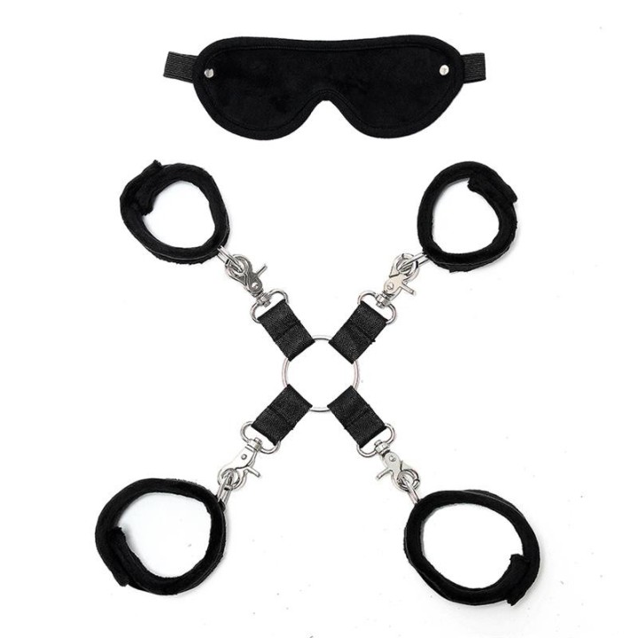 Bondage-Set Schwarz von Bondage Play | Fesselliebe.de